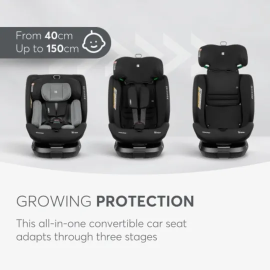 Kikkaboo Autostoel i-Orbit Donker Grijs