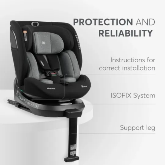 Kikkaboo Autostoel i-Orbit Donker Grijs