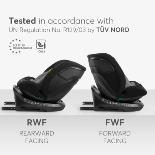 Kikkaboo Autostoel i-Orbit Donker Grijs