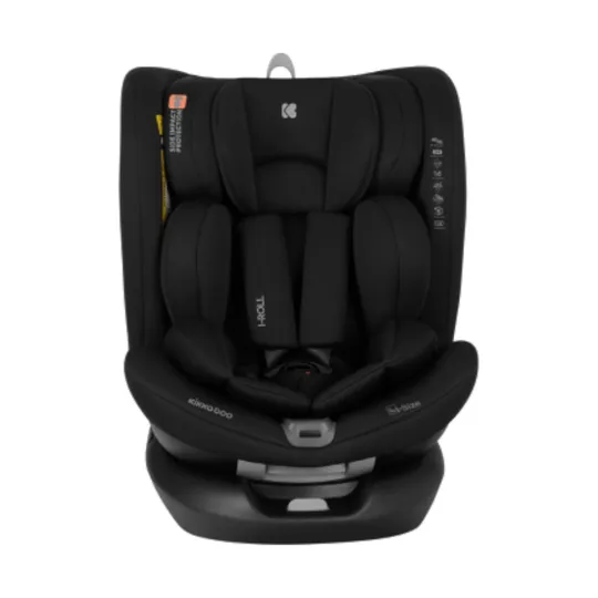 Kikkaboo i-Roll Autostoel i-Size - Groep 1/2/3 (40-150 cm) - Zwart