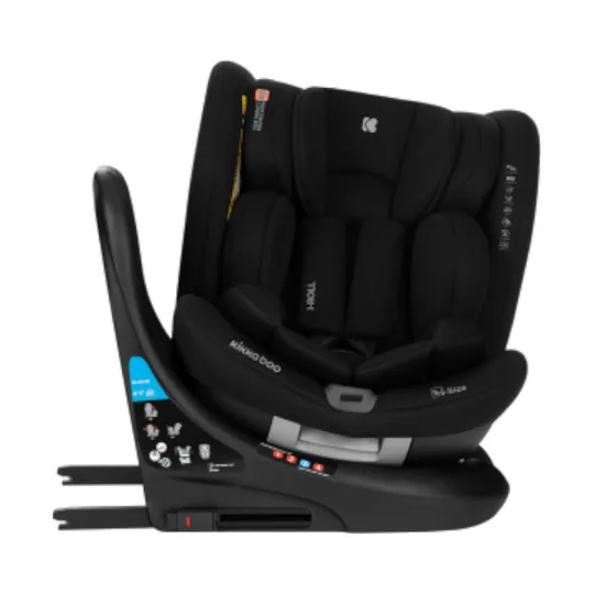 Kikkaboo i-Roll Autostoel i-Size - Groep 1/2/3 (40-150 cm) - Zwart