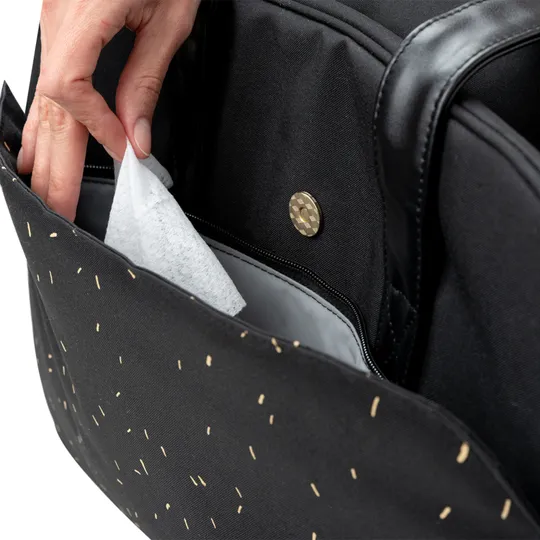 Kikkaboo Verzorgingstas Chelsea Confetti Zwart