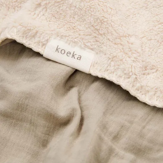 Koeka Wiegdeken Teddy Faro 75 x 100 cm