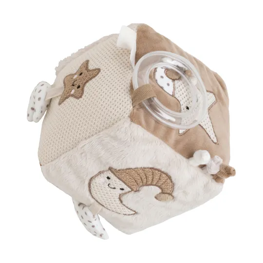 Baby's Only Heaven Activiteiten Kubus - Clay/Warm Linen 