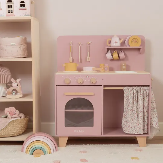 Little Dutch Speelkeuken - Hout - Pink 