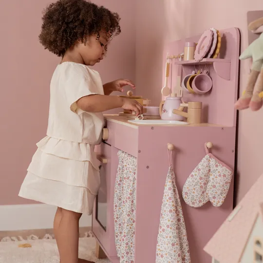 Little Dutch Speelkeuken - Hout - Pink 