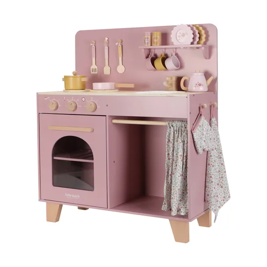 Little Dutch Speelkeuken - Hout - Pink 