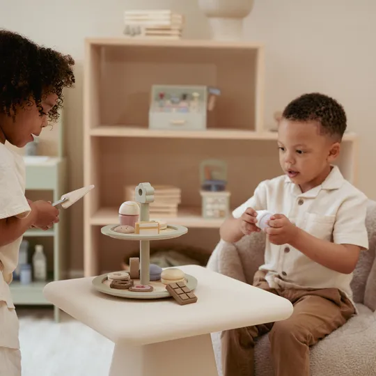 Little Dutch Etagère Met Gebak – Hout