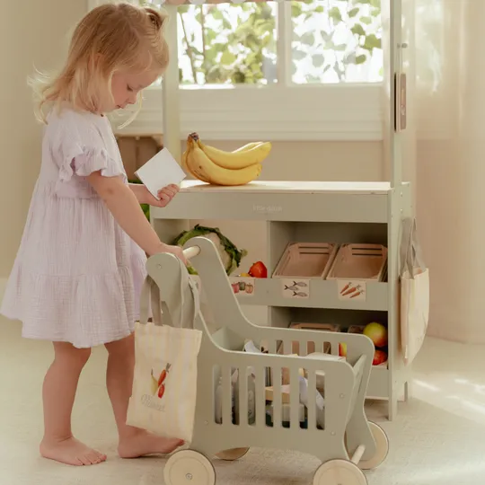 Little Dutch Winkelwagen – Hout