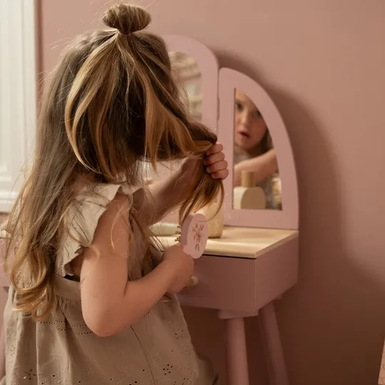 Little Dutch Kaptafel – Hout – Pink