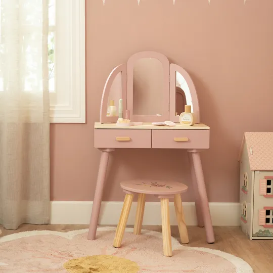 Little Dutch Kaptafel – Hout – Pink