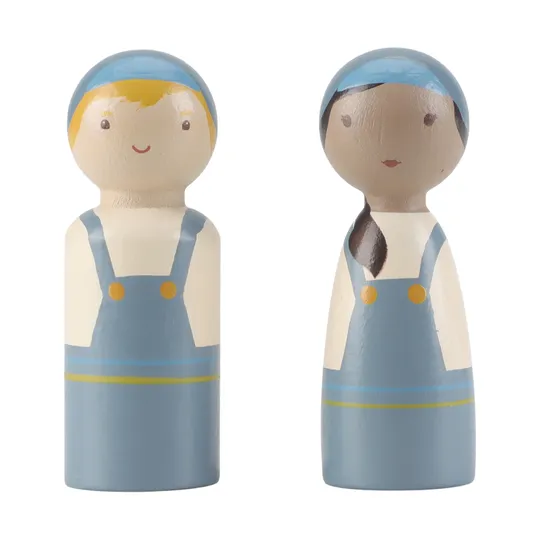 Little Dutch Vuilniswagen Met Pegdolls 