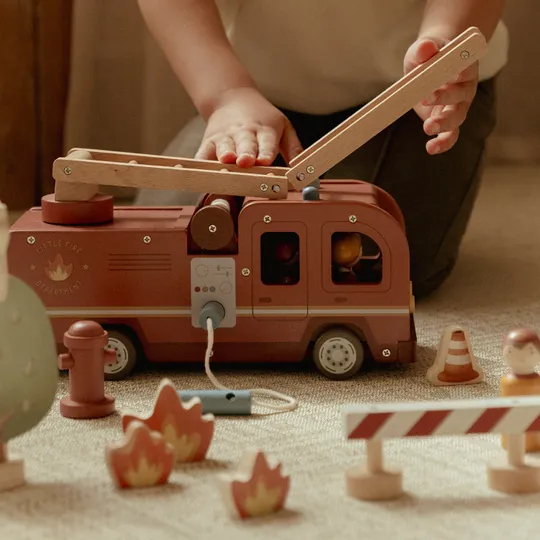 Little Dutch Brandweerwagen Met Pegdolls 