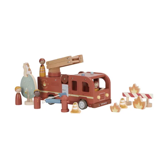 Little Dutch Brandweerwagen Met Pegdolls 