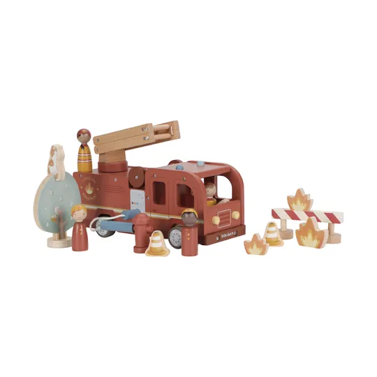 Little Dutch Brandweerwagen Met Pegdolls 