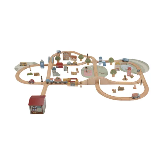 Little Dutch Treinset XXL – Hout