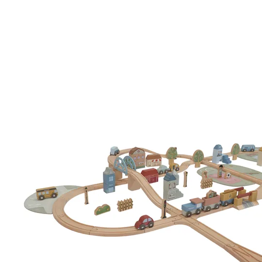 Little Dutch Treinset XXL – Hout