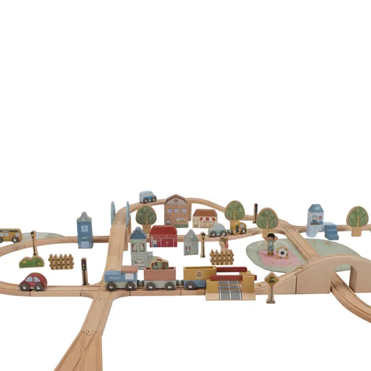 Little Dutch Treinset XXL – Hout