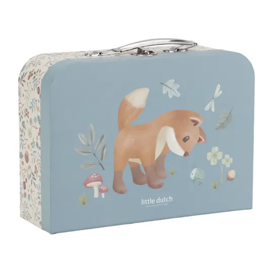 Little Dutch Kofferset Forest Friends blue