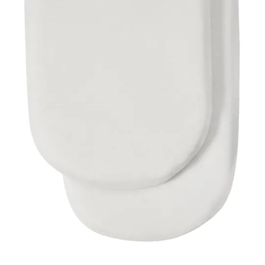 The Little Green Sheep Hoeslaken Moses Mandje - 2 Stuks - White Plain