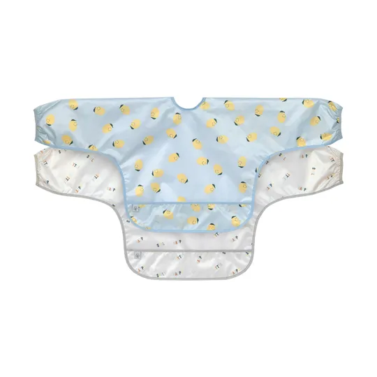 Lässig Slabbetjes met Mouwen Happy Fruits Lemon