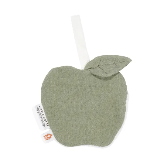 Little Dutch Speendoekje Hydrofiel Appel Olive
