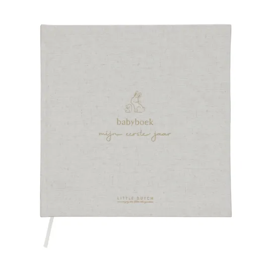 Little Dutch Babyboek 'Mijn eerste jaar' Baby Bunny FSC
