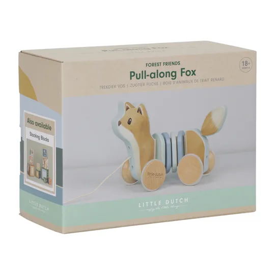 Little Dutch Trekdier Wiebel Vos Forest Friends FSC