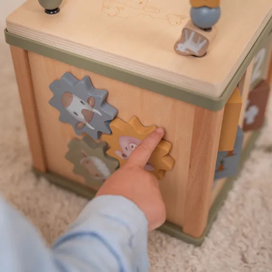 Little Dutch Activiteitenkubus Little Farm FSC