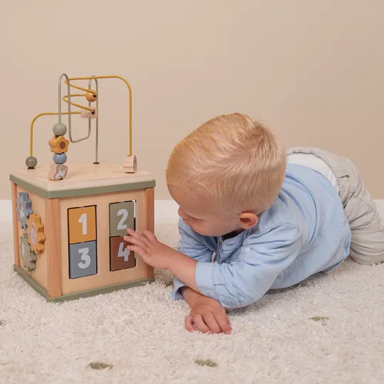 Little Dutch Activiteitenkubus Little Farm FSC