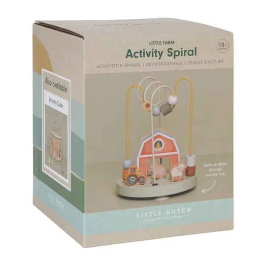 Little Dutch Activiteitenspiraal Little Farm FSC