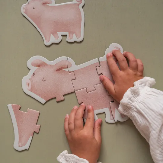 Little Dutch Puzzel 6-in-1 Little Farm FSC