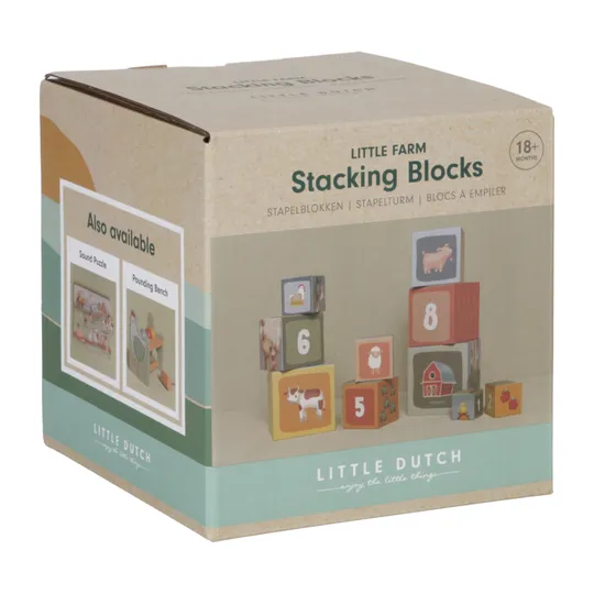 Little Dutch Stapeltoren Little Farm FSC