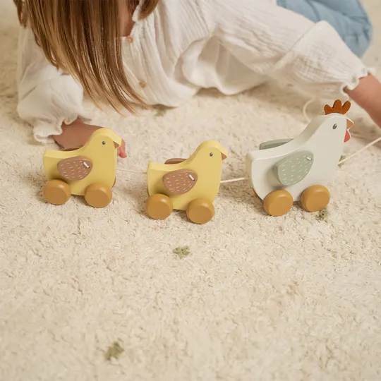 Little Dutch Trekdier Kippen Little Farm FSC