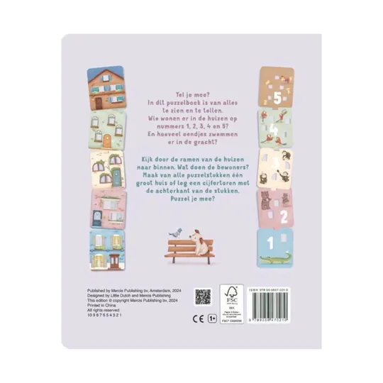 Little Dutch Mijn Puzzelboek Tel Je Mee?