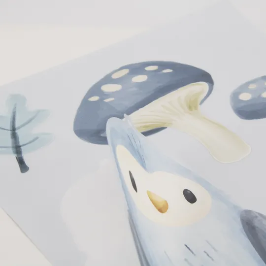 Little Dutch Muurstickers Forest Friends - 3x A4 Size Sheets