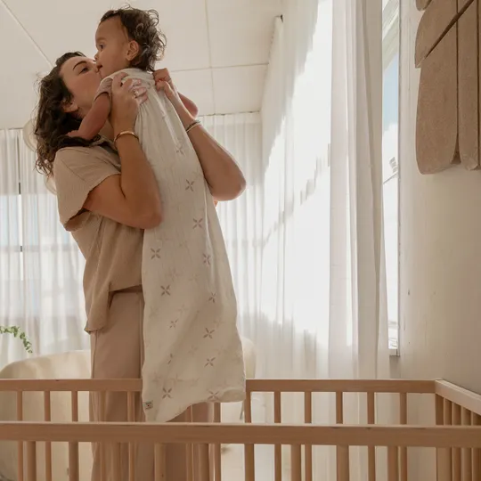 Lodger Slaapzak Hopper Zomer Sleeveless Solid Matcha Rose