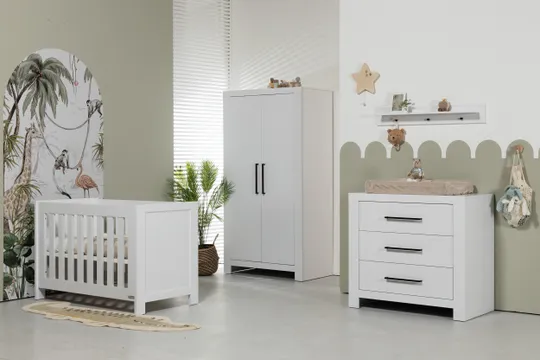 Interbaby Babykamer Malmo Wit