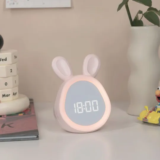 Mary's Alarm Clock Bunny - Pink