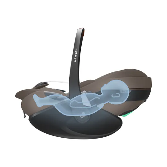 ABC Design Salsa 5 Air incl. Maxi Cosi Pebble 360 Pro2 - Nature