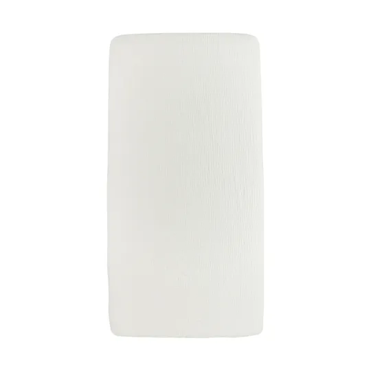  Meyco Baby Hydrofiel Hoeslaken Juniorbed - Uni - Offwhite - 70x140 cm