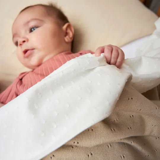 Meyco Wieglaken Plume Offwhite 75 x 100 cm