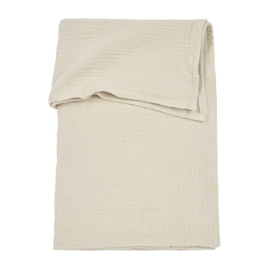 Meyco Baby Wieglaken - 75 x 100 cm - Pre-washed Hydrofiel - Soft Sand