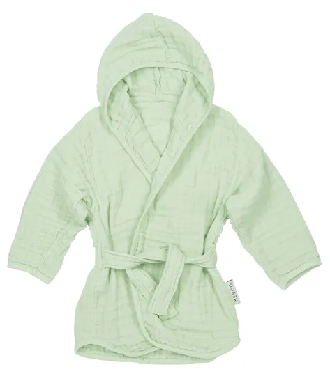 Meyco Badjas Hydrofiel Pre-Washed Uni Soft Green mt.86/92 86-92