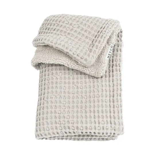 Meyco Wafel Teddy Wiegdeken 100x150 cm
