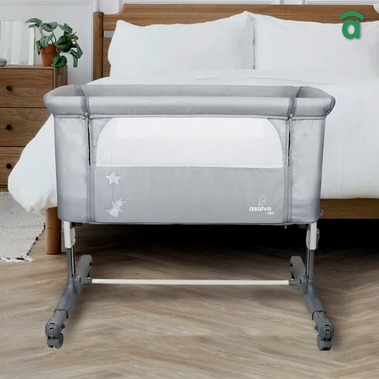 Asalvo Co-sleeper Calm Grey

