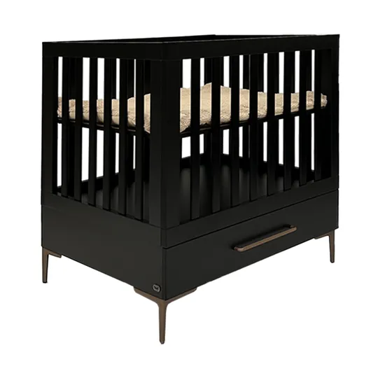 TWF Box - Modena - Metalen Poten - Zwart