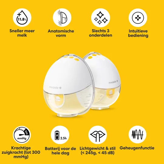 Medela Motion InBra™ Borstkolf Enkelzijdig Elektrisch
