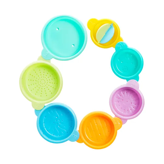 Munchkin Badspeelgoed - Connect-A-Cup - 7-delige Set