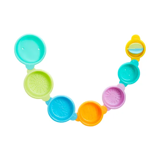 Munchkin Badspeelgoed - Connect-A-Cup - 7-delige Set